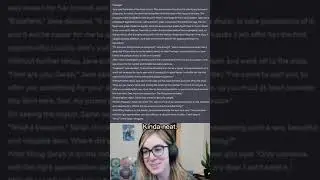 Translating "The Blah Story" with ChatGPT.
