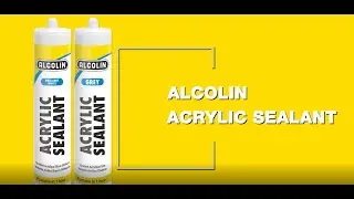 Close the gaps with Alcolin Acrylic Sealant