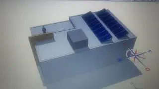 Simulação de sombreamento FV