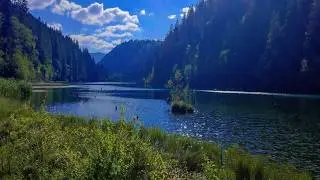 Cheile Bicazului şi Lacul Roşu, Județul Neamț, Romania.