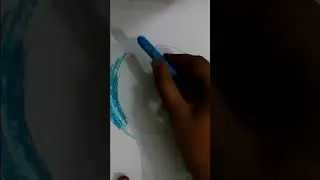 oil pastel drawing