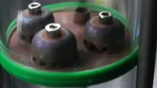 Очистка медной колпачковой колонны.  Часть 2.