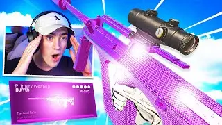 the *BUFFED* AUG has NO RECOIL in WARZONE!? 😱 (Warzone Rebirth Island)