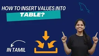 MySQL : How to INSERT values into TABLE?