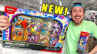 I Found the New Mega Lucario Pokemon Card Box, GOLD HIT!