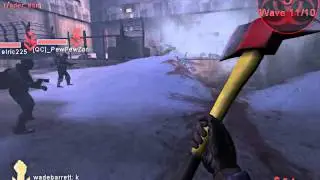 KF - I finished off the Patriarch with a fire axe