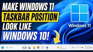 Restore the Classic Windows 10 Taskbar on Windows 11