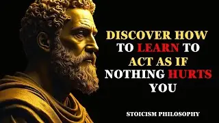 Discover How to Learn to Act As If Nothing Hurts You with Stoicism Philosophy