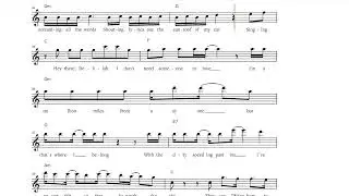 Born To Be Alive (Born To Be Alive, 2023), Bb-Instrument Play along