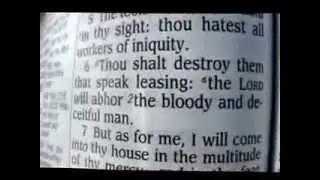 Psalm 5 Holy Bible (King James)