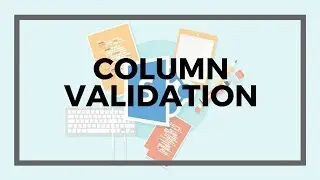 Ensure Data Accuracy in SharePoint with Column Validation | SharePoint Tips & Tutorial