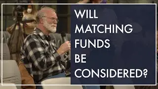 Will matching funds be considered?