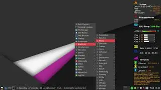 add blackarch repo && blackarch xfce menu to arch linux