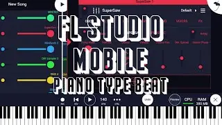 How do you make beats on FL Studio Mobile 4.3.4 Update 🤑|fl studio mobile me beat kaise banaye