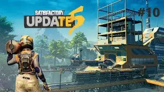 Satisfactory - gameplay - #10 Poutres en béton armé, stators et contrôleur d'I.A.