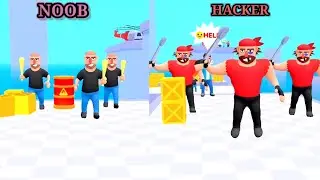 Noob vs Pro vs Hacker Hit Master 3D Game