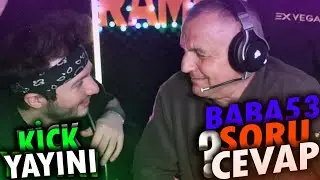 Rammus53 Babası Yayına Geliyor BABA53 SORU CEVAP KİCK YAYINI 2024