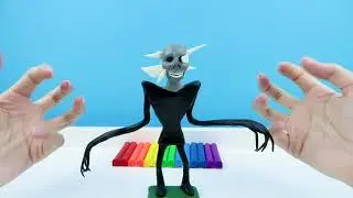 SCRIBBLE HEAD - NEW TREVOR HENDERSON CREATURE! Monsters with Clay