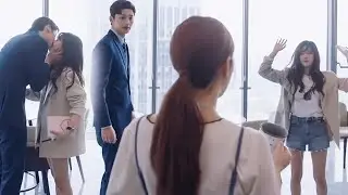 Cinderella and the boss passionately kissed in the office and were found,so shy💕ChineseDramaEngsub