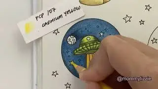 SMALL VICTORIES:  OUTER SPACE CIRCLES PART 3 (ADULT COLOURING)