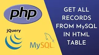 Get all records from MYSQL in HTML table || coding || HTML || JAVASCRIPT ||  PhP|| Biplob Barman