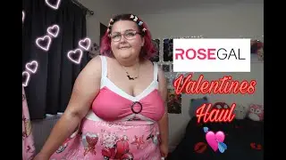 PLUS SIZE Valentines Day Try-on Haul | Rosegal