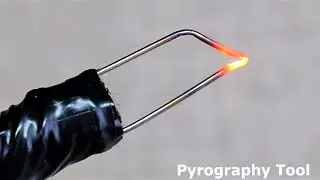 How to make a Mini Pyrography Tool | USB Pyro-Pen | DIY