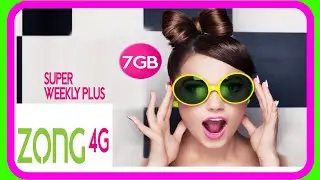 How To Zong internet weekly  plus package 2020 Offer 7Gb deta