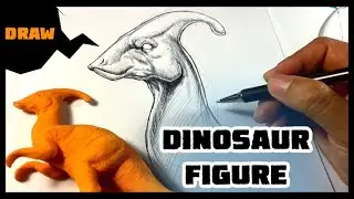 How I Draw Life into a Dinosaur Figure
