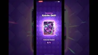 This is the best evolution #clashroyale #evolution #goblindrill