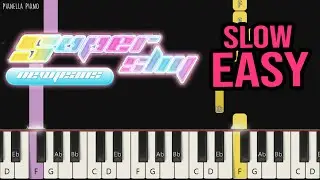 NewJeans (뉴진스) - Super Shy | SLOW EASY Piano Tutorial by Pianella Piano