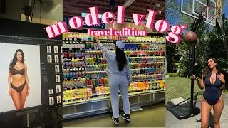 MODEL VLOG: LA & NY Photoshoots, Friends, Lymphatic Massage & Travel Fits