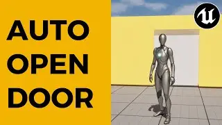 How to make a Sliding Door in Unreal Engine 5 | UE5 Beginner Tutorial