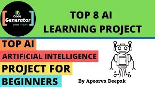 Top 8 AI Project For Begineer | Beginner Project Ideas AI | Code Generator | CG