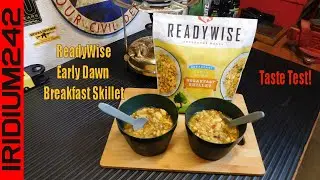 Readywise Early Dawn Breakfast Skillet Taste Test!