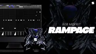 [+20] Hypertrap 808 Midi Kit - RAMPAGE [YEAT, KANKAN, KEN CARSON, 808 MAFIA] Midi Pack 🎹