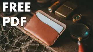 Making a Card Holder (FREE PDF PATTERN)
