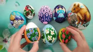 Яйца из бисера. Моя коллекция.