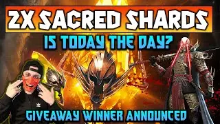 2X SACRED SHARDS | The HUNT Continues! | Viewer Summons | Giveaway Winner | Raid Shadow Legends