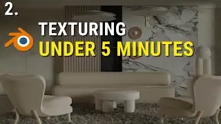 Blender Step-by-Step Create a realistic Interior (2. Lighting and texturing)