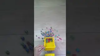 Colored Toys Satisfying Video #satisfying #asmr #shorts