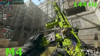 2023 MW3 Gameplay - INVASION - M4 - MAX SETTINGS - RTX 4070 Ti & i7 13700K - DLSS OFF - 144Hz 60 FPS