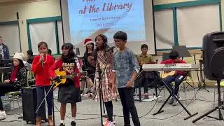 Daiwik performance at Newark library on dec9th ,2023