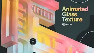 Colorful Glass Gradient Texture | Blender Material Tutorial