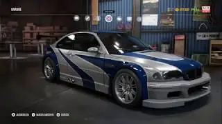 Need for Speed Payback - 'BMW M3 E46 GTR' NFS Most Wanted 2005 Vinyl-Wrap