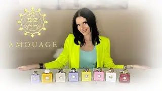 🤍✨Вся Моя КОЛЛЕКЦИЯ AMOUAGE парфюмс || Парфюмерный шкаф 2022