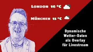 Echtzeit Wetter Daten als Overlay für Livestream (Für Ecamm Live oder OBS)