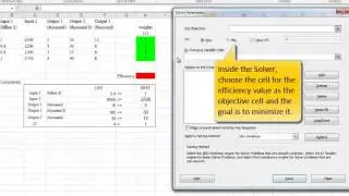 DEA Four-University Example (Excel 2010-2013)
