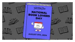 National Book Lovers Day | August 9th - National Day Calendar