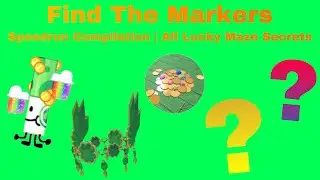 Lucky Marker, Fortune Halo (+ All Lucky Maze Secrets) | Speedrun Compilation | Find The Markers